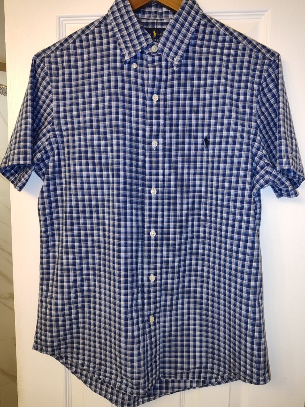 MENS POLO Ralph Lauren Short Sleeve Casual Shirt  SIZE: SMALL <EUC>